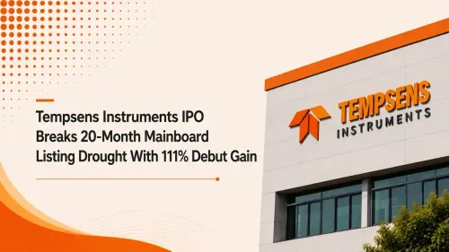 tempsens instruments ipo 111 percent listing gain Tempsens Instruments IPO breaks 20-month mainboard listing drought with 111% debut gain