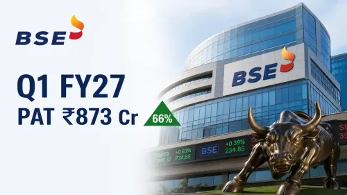 bse q1 fy 27 results revenue 1707 crore BSE Q1 FY 2026-27 Results: Net Profit Jumps 66% To ₹873 Crore