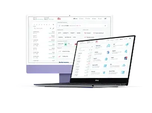 <span class="text-primary-red dark:text-primary-light-red">Desktop</span>