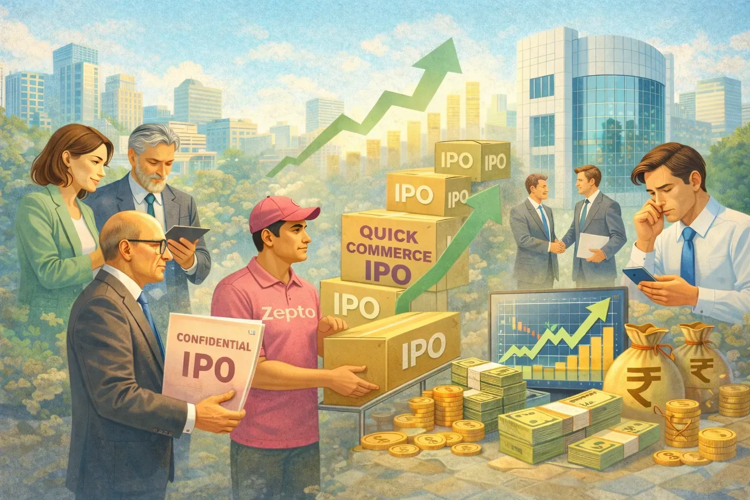 Zepto Files Confidential DRHP With SEBI For Upcoming IPO Zepto Files Confidential DRHP With SEBI For Upcoming IPO