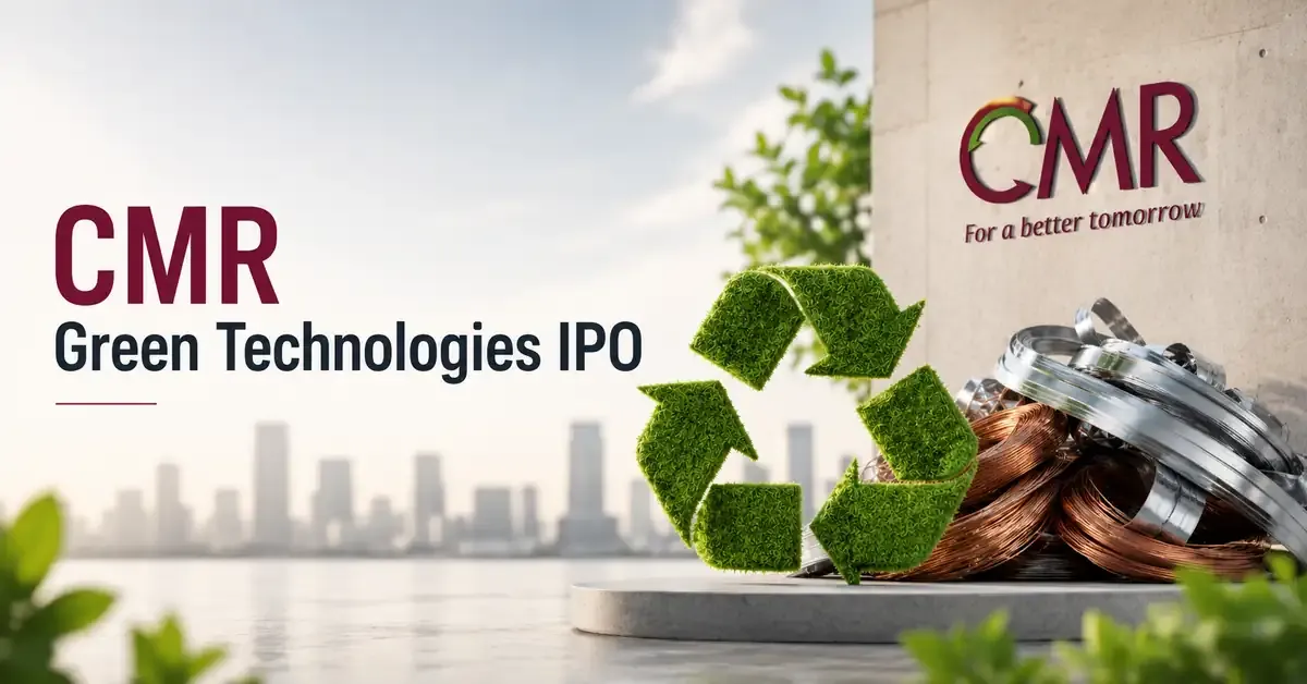 CMR Green Technologies IPO to Open on 3 June; ₹631-Crore OFS Hits Dalal Street