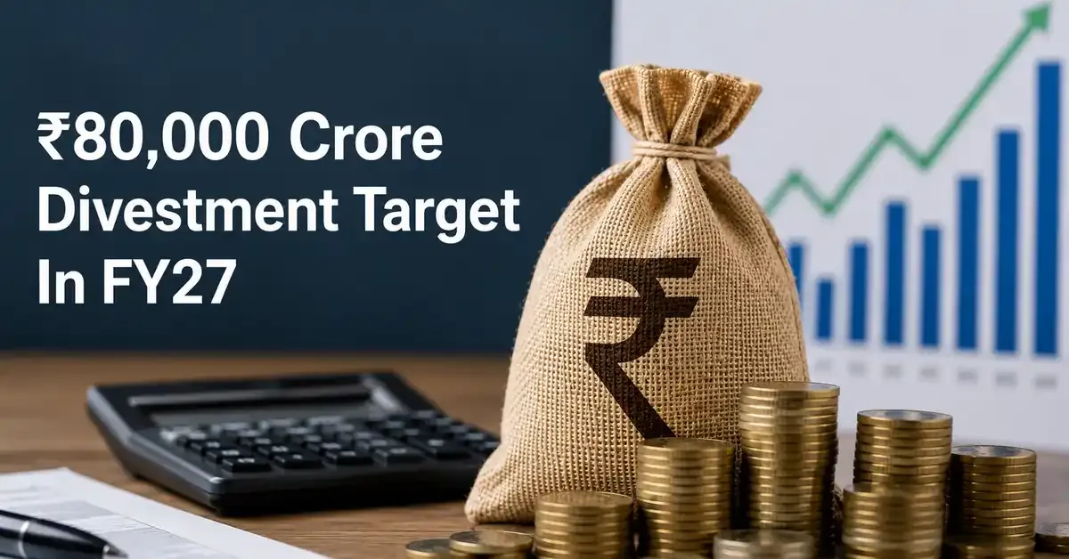 Government Prepares FY27 Divestment Drive With OFS In Coal India, LIC, IOB And IRFC