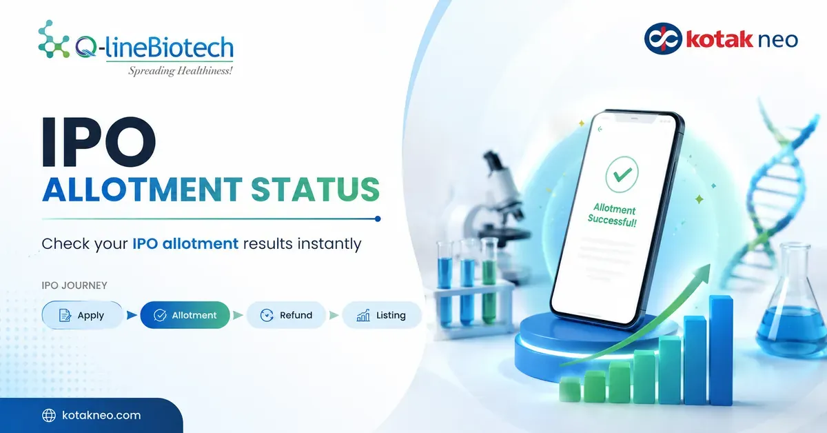 Q-Line Biotech IPO Allotment Status: Check Online on Registrar & NSE SME
