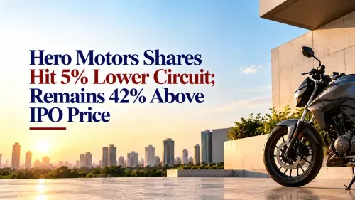 hero motors share price in focus after company announces q2 results Hero Motors Stock Hits 5% Lower Circuit After Q2 Results Despite Profit Jumping 115.6% And Revenue Climbing 24.9%