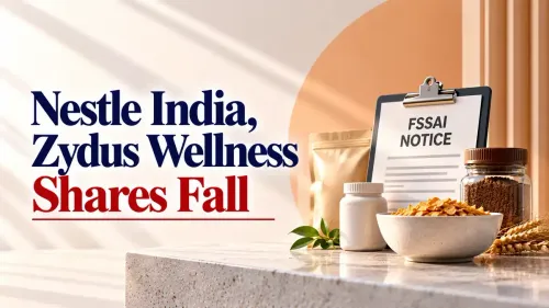 nestle zydus wellness shares fall after fssai notices Nestle India, Zydus Wellness Shares Fall After FSSAI Notices