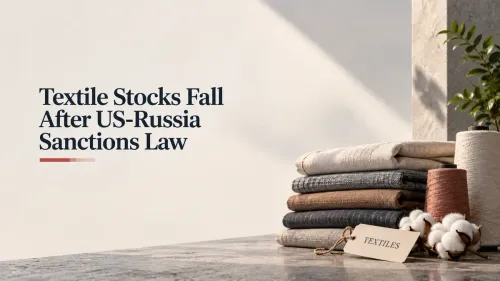 textile stocks fall after us russia sanctions tariff risk Textile Stocks Fall On Trump Tariff News After US Signs Russia Sanctions Law